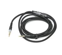 Fdit Cordon D'écouteur Cloud de Haute qualité avec Fonction D'arrêt du Micro pour un Son Clair, Câble 3,5 Mm Mâle à Mâle pour Cloud, 1,5 M