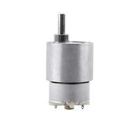 Fdit Couple Haute Couple 37 Mm DC 12V Moteur Électrique 3.5/15/30/70 U/Min Moteur de Réduction pour Appareils Agricoles et Industriels (70rpm)