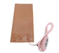 Fdit Coussin Chauffant électrique avec Minuterie USB, Coussin Chauffant étanche avec Polaire (10x25cm température réglable)