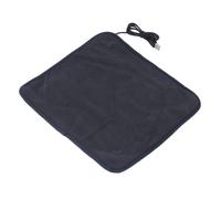 Fdit Coussin Chauffant électrique USB Portable, 3 Vitesses de Température, Garde au Chaud pour les épaules, le Cou, les Jambes, la Taille, Tapis Chauffant avec Synchronisation, pour Animaux de (gris