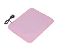 Fdit Coussin Chauffant électrique USB Portable, 3 Vitesses de Température, Garde au Chaud pour les épaules, le Cou, les Jambes, la Taille, Tapis Chauffant avec Synchronisation, pour Animaux de (PINK)
