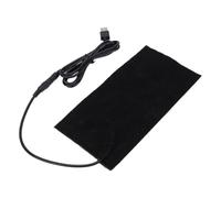 Fdit Coussin Chauffant USB 20x10cm, Chauffe-tissu électrique en Fiber de Carbone (YH-2010 35-65)