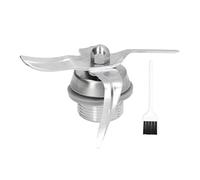 Fdit Couteau Mélangeur, qualité Alimentaire Thermomix 3300 Messer, Pièces de Rechange pour Mélangeur Thermomix 3300 en Acier Inoxydable Couteaux de Presse-Agrumes de Rechange pour 3300