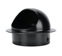 Fdit Couvercle D'aération Rond en Acier Inoxydable Résistant à la Corrosion pour L'évent de la Sécheuse, un Flux D'air Continu dans la Chambre, la Cuisine et la Salle de Bain