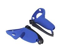 Fdit Couvercle de Poignée de Contrôleur Tactile en Silicone pour Pro, Conception Réglable avec Sangles D'articulation, 2 X Couvercle de Poignée de Contrôleur (BLUE)