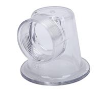 Fdit Couvercle de Pré-Filtre à Insert Transparent, Couvercle de Pré-Filtre Transparent en PC pour Pompe de Circulation SPS100 SPS 75 SPS 50 SPS25 d'entretien du Système de