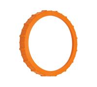 Fdit Couvercle de Valve de Filtre à Sable avec Écrou Transparent | Remplacement direct pour tête de valve, résistant aux UV, joint anti-fuite, dessus transparent, écrou orange texturé