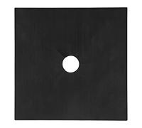 Fdit Couvercles de Brûleur de Cuisinière à Gaz, Revêtements de Brûleur de Cuisinière Antiadhésifs Réutilisables Protecteur de à Gaz pour la Prévention des (Pack noir de 8 pièces)