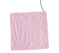 Fdit Couverture Chauffante à Basse Tension, Tapis Chauffant Électrique pour la Maison, Équipement D'hiver Essentiel, Couverture Électrique avec Alimentation USB pour Lire, Regarder (Rose)