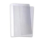 Fdit Couverture de Carte de Vaccination, Protecteur Transparent en PVC | Film Plastique, Couverture Souple, Poche Intérieure D'un côté, pour Passeport et Carte, 11x14,5cm, Facile à Transporter
