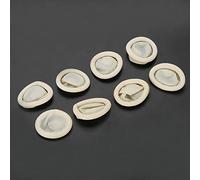 Fdit Couverture de de Doigt D'émulsion de Doigtier Jetable Antistatique pour Outil de Réparation de Montre, Paquet de 100, Blanc, adapté à la Microélectronique, à L'ordinateur