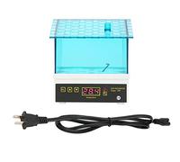 Fdit Couveuse Automatique Machine de Hachurage Incubateur Volaille Eleveurs Digital de Ménage d'incubateur de Hatcher de 4 Oeufs Mini(EU Plug)