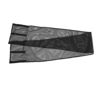 Fdit Couvre-filet de Poussette, 4 Couvercle de Blocage du Latéral A Réglable Breffable K093 Mesh Sunshade Net Ith Tissu de Vent pour 4 Roues Baby Porteau (102 * 13 pouces)