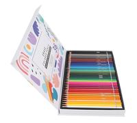Fdit Crayons de Couleur Effaçables, 36 Couleurs pour Enfants et Adultes, Ensemble en Vrac pour Dessin Artistique avec Bois de Peuplier Ramolli, sans Danger, Non Toxique, Coloration