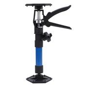 Fdit Cric D'armoire, Perche de Support Télescopique Réglable Supportant une Charge de 100 Kg (220,5 lb) avec Patin Antidérapant et Tête Rotative à 45 Degrés pour Moulures de Plafond, (Version courte)