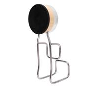 Fdit Crochet de Lavabo à Ventouse, Crochet de Lavabo Mural Multifonctionnel Moderne en Acier Inoxydable pour Le Rangement des Serviettes de Salle de Bain