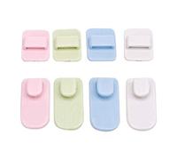 Fdit Crochet Murale 2 Set Tv Télécommande Climatiseur Collant Crochet Auto-Adhésif Forte Clé De Mur Porte-Cintre Détecteur Murale(Blanc)