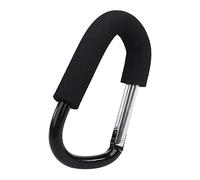 Fdit Crochets De Fixation Poussette Crochets Fauteuil Roulant Poussette Sac De Transport Crochet Crochet Poussette Poussette Panier Sac Buggy Mousqueton Couche(14 * 8CM)