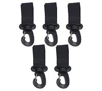 Fdit Crochets de Poussette pour Suspendre Solidement les Sacs + Utilisation Polyvalente + Matériau ABS Solide + pour Sacs à Dos/à Main - 5 Pièces (Nouveau produit 01)