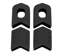 Fdit Crock Protector Protecteur Durable Silicone Slive Boot Boot Bike Accessor pour Les Amateurs de Cyclisme (Black)