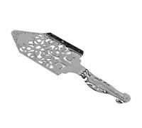 Fdit Cuillère à Absinthe, Cuillère à Cocktail Creuse en Absinthe en Acier Inoxydable avec Filtre en Morceaux de Sucre, pour Barman et Préparation D'absinthe (SILVER)