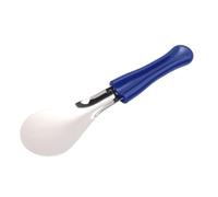Fdit Cuillère à Glace en Acier Inoxydable 304, Pelle pour Buffet Dessert (BLUE)