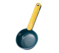 Fdit Cuillères à Riz Multifonctions pour la Cuisson du Sucre et du Sel, Design élégant, Matériau ABS Sûr, Parfaites pour une Utilisation en Cuisine, 1 unité (bleu jaune)
