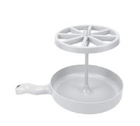 Fdit Cuiseur à Bacon -ondes, Plateau de Cuisson au Bacon Croustillant avec Filtre à Graisse pour un Petit-déjeuner Rapide, Support -ondes Polyvalent pour Viandes et Légumes