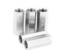 Fdit Cuivre 1/4 '' Valve d'air Féminine Accessoire pour Les Machines 5 -stcs Pack
