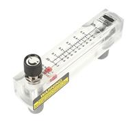 Fdit Débitmètre à Panneau 0,1-0,5 GPM Bouton Débitmètre de Liquide Taille Compacte pour une Mesure Précise du Débit