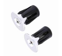 Fdit Demandé par Vélo à Vélo dans des Bouchons en Aluminium coloré pour des Gouttes Longues pour les Amateurs de 2 PCS Bikes (SILVER)