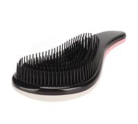 Fdit Detangerbrush Massing Massing Relaxation Brosse à Cheveux pour Cheveux Bouclés Gradient Blanc Rose pour les Lisses Peignes ABS Tpee Rose Blanc degré