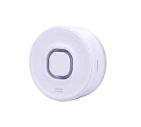 Fdit Détecteur de Fuite D'alarme de Capteur d'eau avec Alertes D'application 3.0 IP55 étanche à la Pluie pour Le sous-Sol de la Salle de Bain de la Cuisine (White)