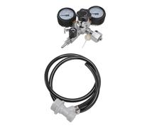 Fdit Détendeur CO2 W21.8, Régulateur de Pression étanche pour Bière