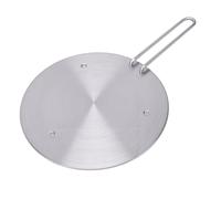 Fdit Diffuseur de Chaleur pour Table de Cuisson à Induction, Répartition Uniforme de la Chaleur en Acier Inoxydable