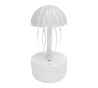 Fdit Diffuseur D'humidificateur de Méduses et Veilleuse 300 ML avec Lumières LED à Couleur Changeante Méduses Rotatives pour Chambre à Coucher, Bureau, Crèche