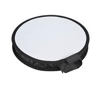 Fdit Diffuseur Flash Rond Pliable 40 cm, Portable, Blanc, pour Photographie d'Événement