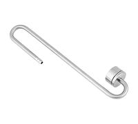 Fdit Dioxidatomiser en Carbone du Aquarium, Diffuseur de CO2 en Acier Inoxydable à Haute qualité pour Une Excellente Vitesse Dissous, pour Les Amateurs de Plantes Aquatiques (S Coupe Mate 200)