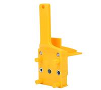 Fdit Directeur de Traitement du bois. Outil de Localisation de Forage, Distance Réglable, 6 Mm 8 Mm, Fonctionnement Simple, Accessoires de Menuiserie (YELLOW)