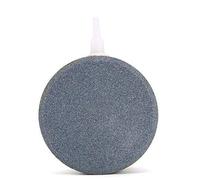 Fdit Disque de Pierre à air GLOGLOW 80mm, diffuseurs de Pierre à air en céramique d'étang d'aquarium pour Aquarium, Aquarium, Pompe et Emballage hydroponique