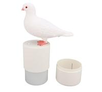 Fdit Distributeur Automatique de Savon Moussant, Lave-Mains en Mousse en Forme D'oiseau sans Contact pour Cuisine et Salle de Bain, avec Matériau ABS Haute Résistance