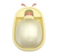 Fdit Distributeur de Bouteille d'eau Portable et Pliable pour Chien pour Les Aventures en Plein Air et Les Voyages, Mangeoire Pratique pour Chiots pour Une Hydratation Instantanée Partout, (Yellow)