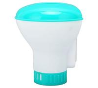 Fdit Distributeur de Chlore Flottant pour Piscine, Distribution de Produits Chimiques Réglable de Grande capacité pour Fontaine de Spa de Piscine, avec Thermomètre de 30 à 120 ℉