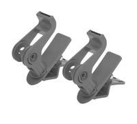 Fdit Distributeur de Ruban Adhésif 2 Pièces, Support de Ruban Adhésif Antidérapant avec Rotative à 360 Degrés pour la Maison, L'école, L'atelier, L'entrepôt, le Bureau (GRAY)