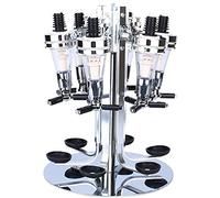 Fdit Distributeur de Spiritueux Mural Rotatif de 30 ML avec Réservoir à Ressort, Idéal pour Le Bar, la Cuisine et Les Fêtes à Domicile.