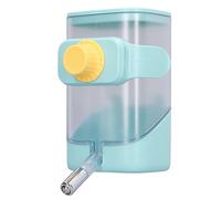 Fdit Distributeur d'eau Automatique pour Animaux de Compagnie, Robinet à Bille en Acier Inoxydable Suspendu Distributeur d'eau pour Cage pour Animaux de Compagnie pour Chat Chien (Green)