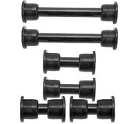 Fdit Douille Avant Haute compatibilité Ressort à Lames Avant Robuste et Bague de Bras Supérieur pour Voiture de Club Precedents Cart 30pcs Installation Facile pour les Golfeurs (BLACK)