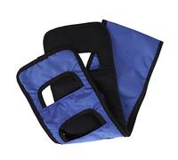 Fdit Écharpe de Transfert de Lit pour Personnes âgées, Ceinture D'assistance au Levage pour Patients âgés, avec Large Poignée Rembourrée, pour Aide-soignant, Utilisation en Fauteuil (BLUE)
