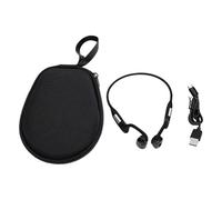 Fdit Écouteurs Bluetooth 5.1 à Conduction Osseuse, écouteurs sans Fil à Oreille Ouverte, étanches, Légers et Doux avec Fonction D'appel à Commande Vocale pour L'entraînement à la Marche
