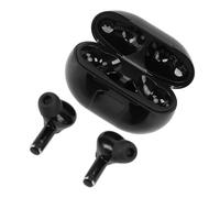 Fdit Écouteurs sans Fil de Traduction en Temps Réel avec Prise en Charge de L'application pour Les Voyageurs, Batterie au Lithium Polymère (Black)